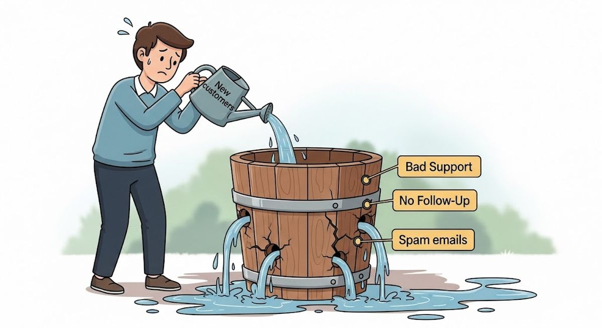 5 errori comuni nella Customer Retention (e come evitarli)