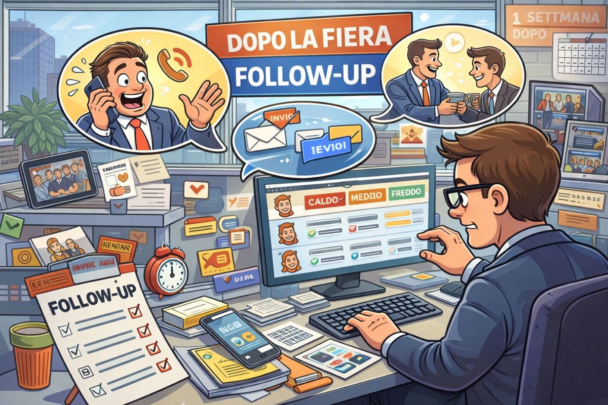 Fiere di settore: dopo la fiera, il lavoro vero comincia adesso